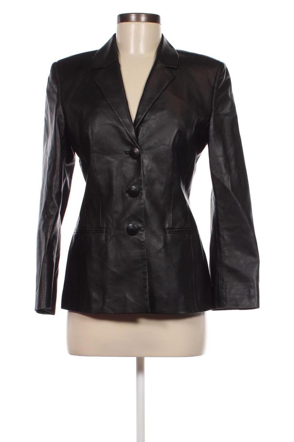 Dámská kožená bunda , Velikost S, Barva Černá, Cena  853,00 Kč