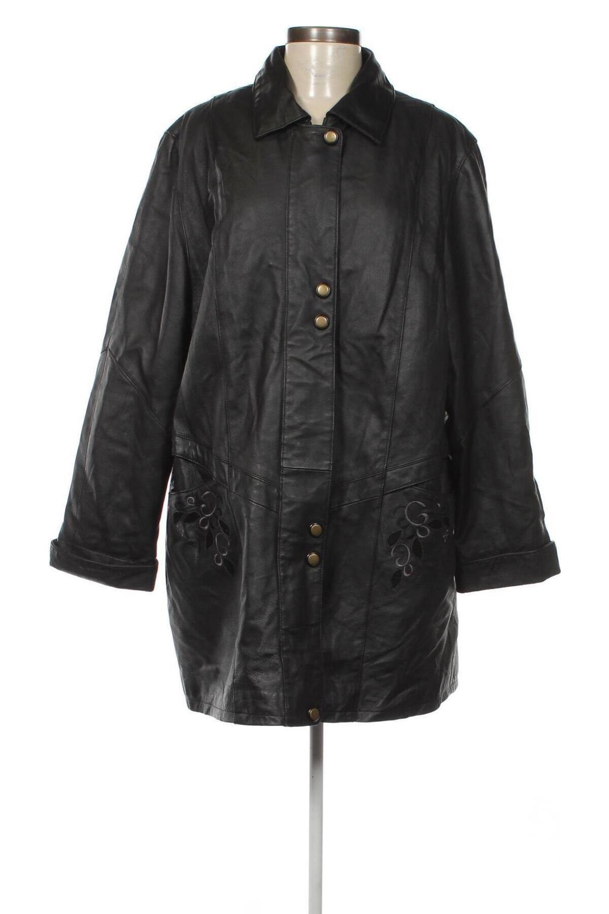 Damen Lederjacke, Größe XL, Farbe Schwarz, Preis 44,68 €