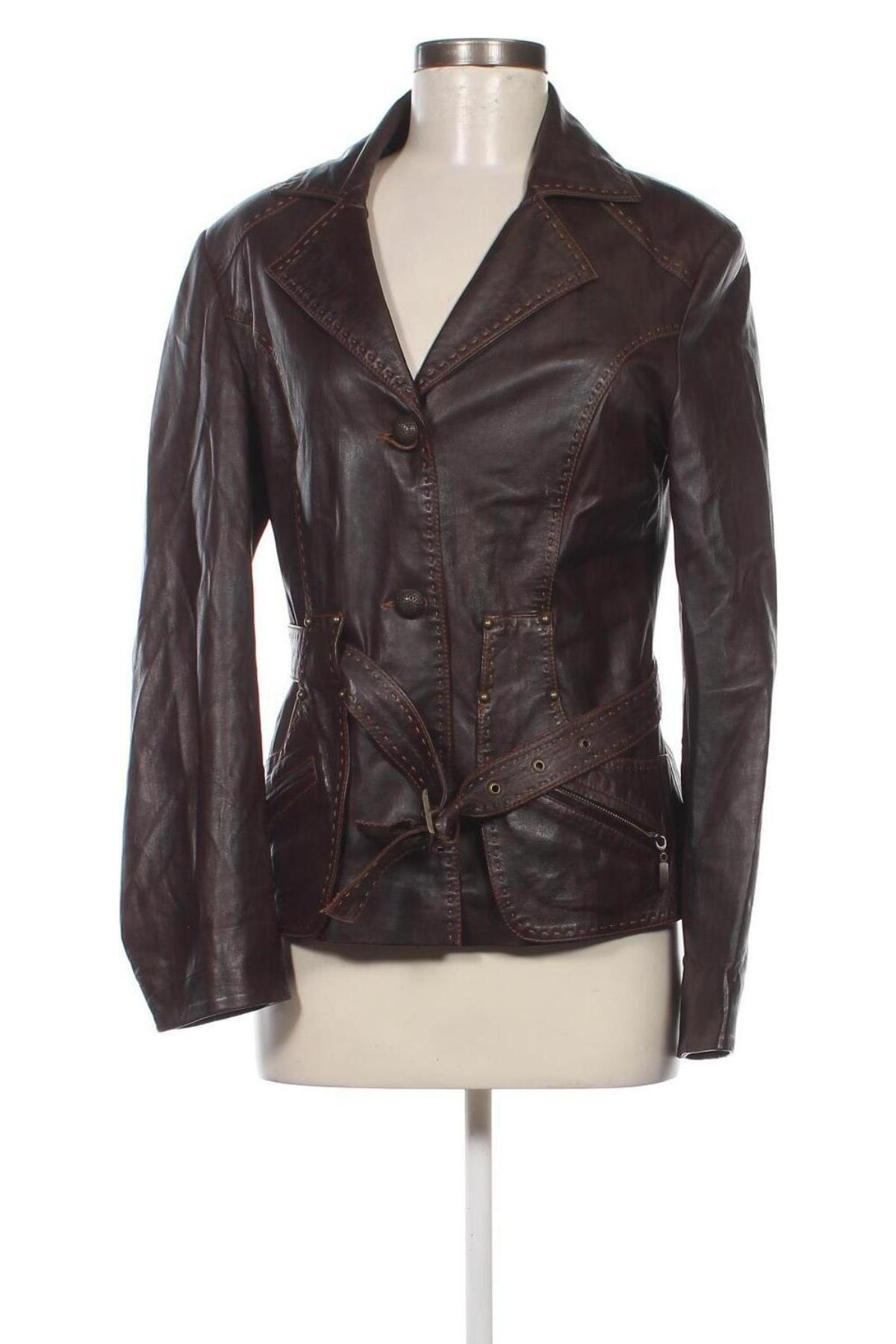 Damen Lederjacke, Größe XL, Farbe Braun, Preis € 48,40
