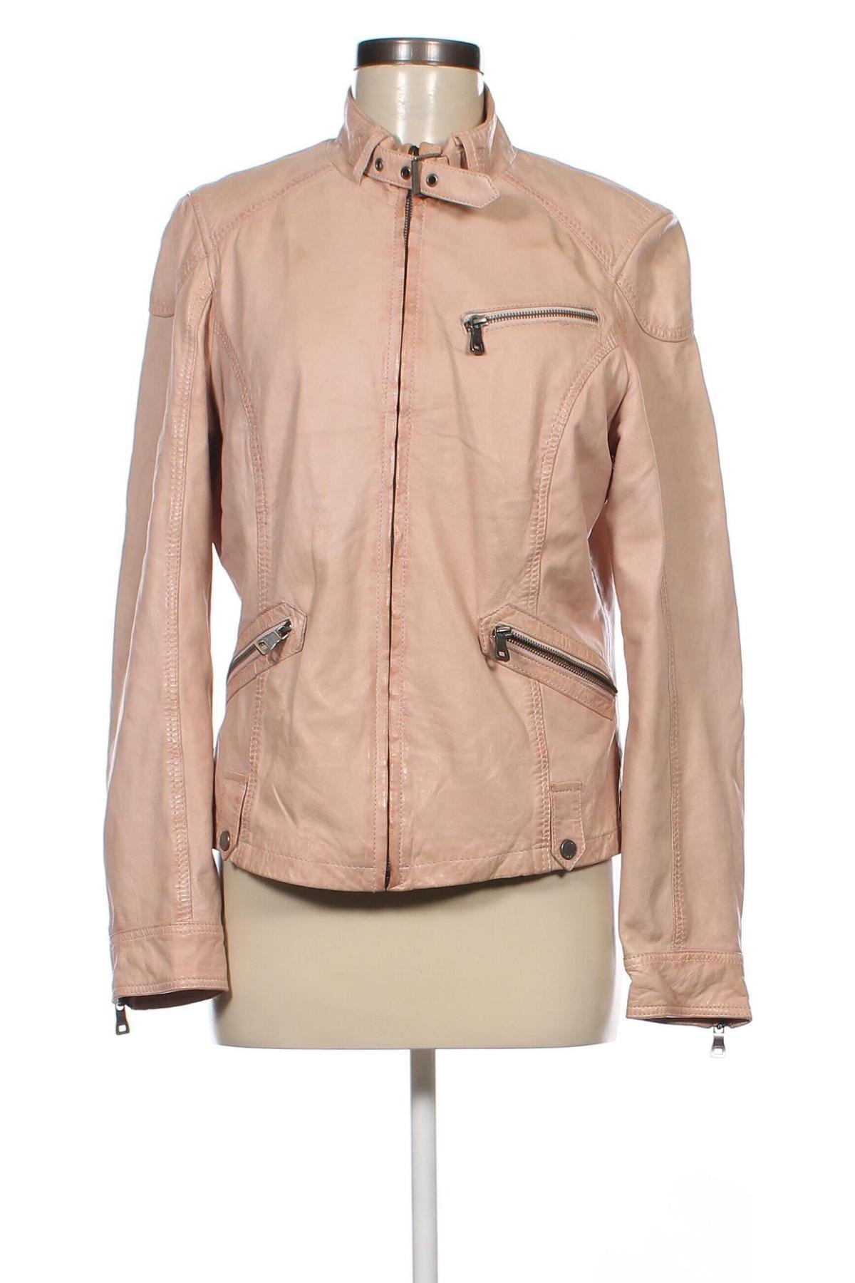 Damen Lederjacke, Größe XL, Farbe Rosa, Preis 74,46 €