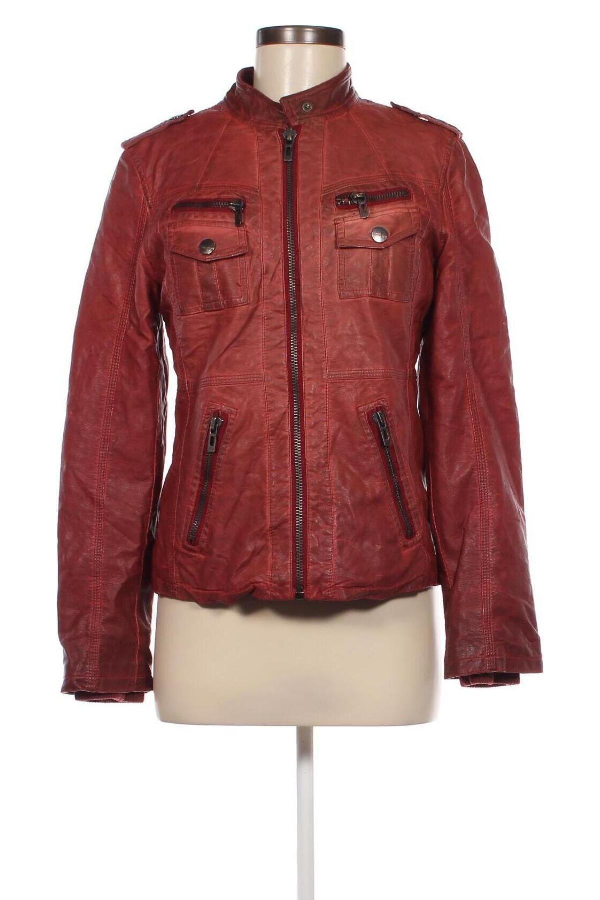 Damen Lederjacke Amisu, Größe S, Farbe Rot, Preis € 15,35