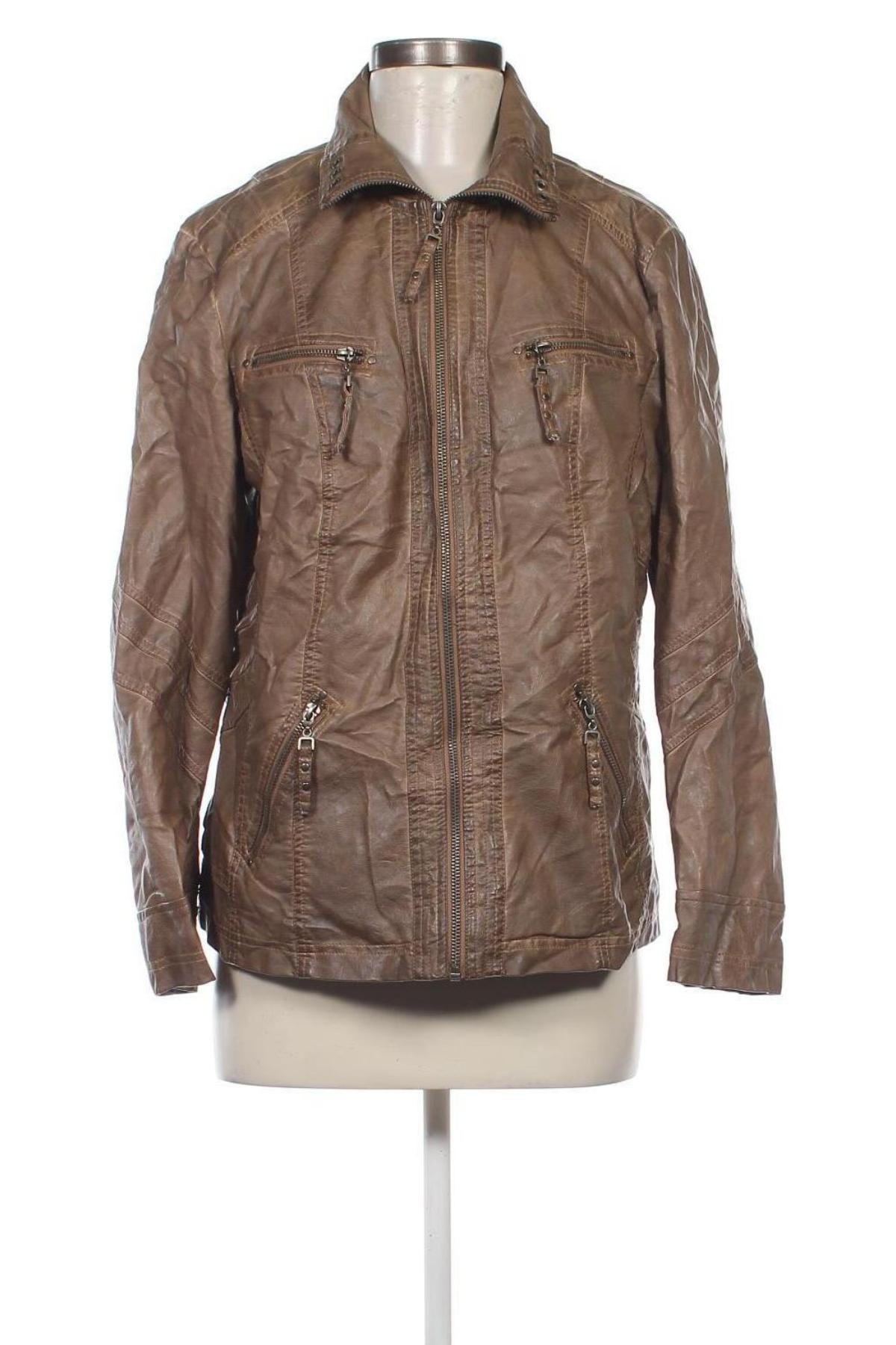 Damen Lederjacke Bexleys, Größe L, Farbe Braun, Preis € 21,92