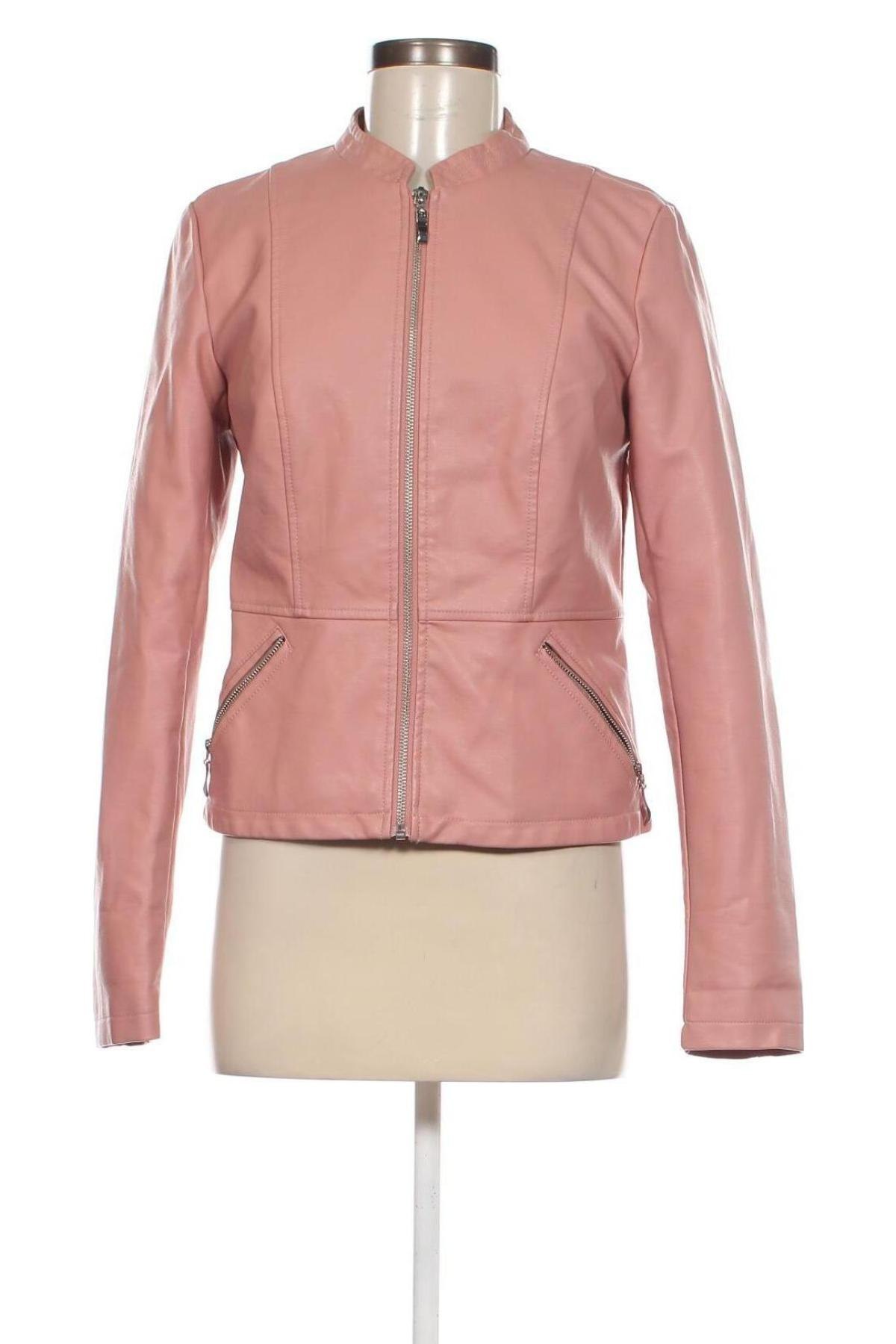 Damen Lederjacke C&A, Größe S, Farbe Rosa, Preis 16,29 €