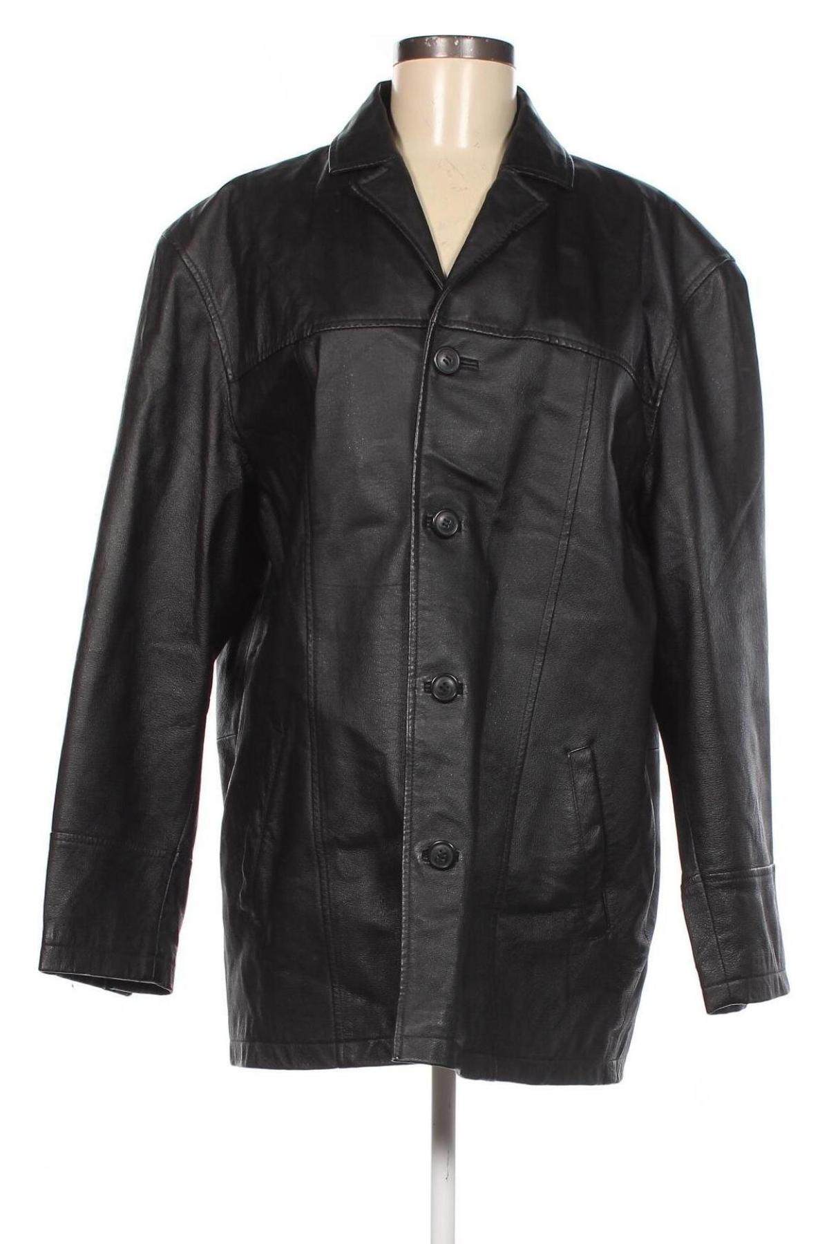 Dámska kožená bunda  Casual Clothes Company, Veľkosť XXL, Farba Čierna, Cena  64,07 €