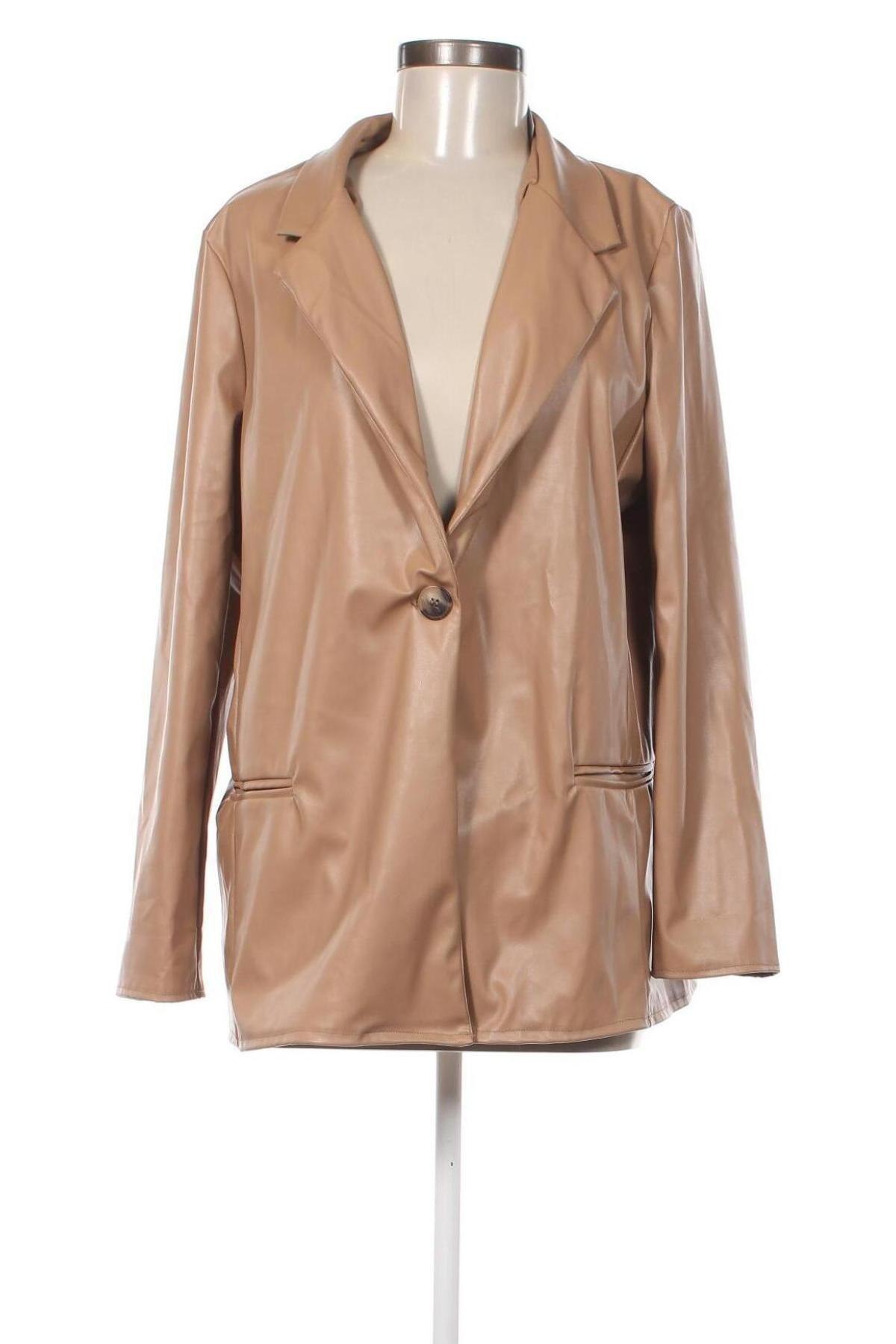 Damen Lederjacke Dorothy Perkins, Größe XL, Farbe Braun, Preis € 36,16