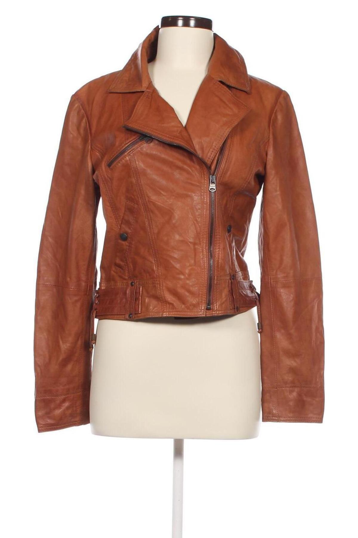 Dámska kožená bunda  Esprit, Veľkosť M, Farba Hnedá, Cena  56,76 €