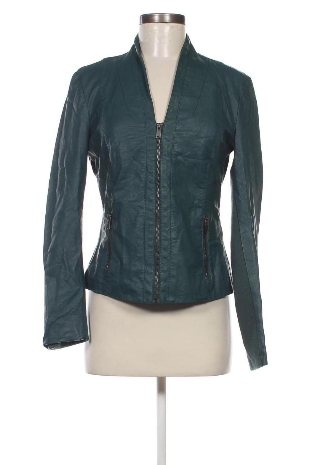 Damen Lederjacke Flame, Größe M, Farbe Grün, Preis € 34,10