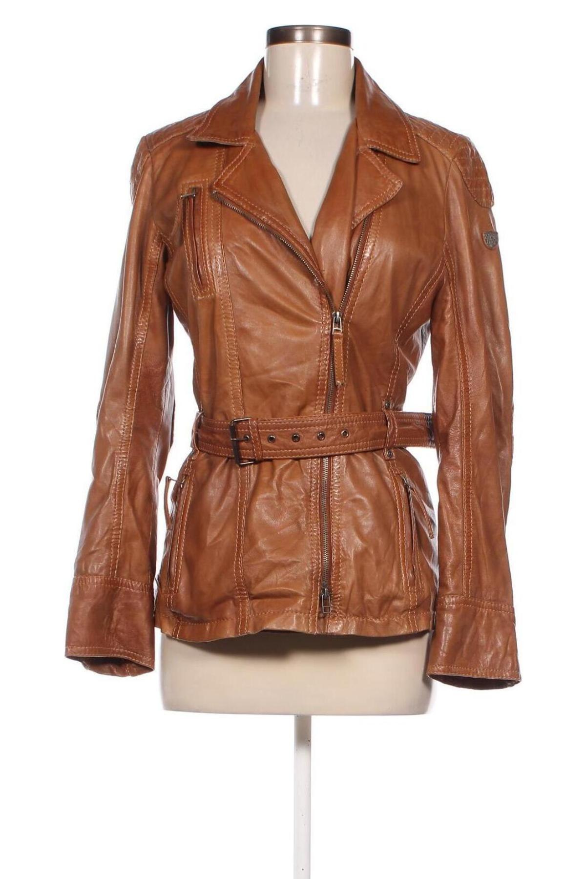 Damen Lederjacke Gipsy, Größe XS, Farbe Braun, Preis 70,77 €