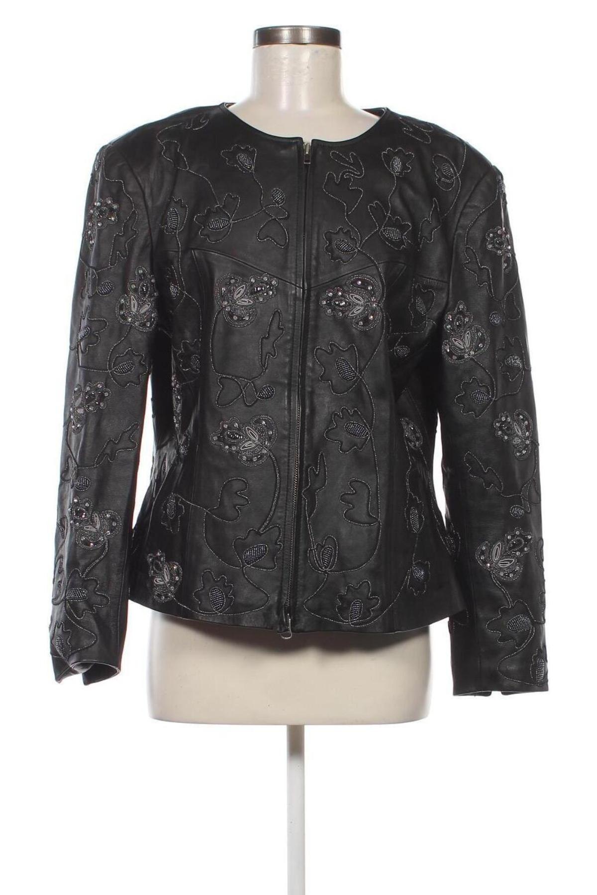 Dámska kožená bunda  Madeleine, Veľkosť XL, Farba Čierna, Cena  121,73 €