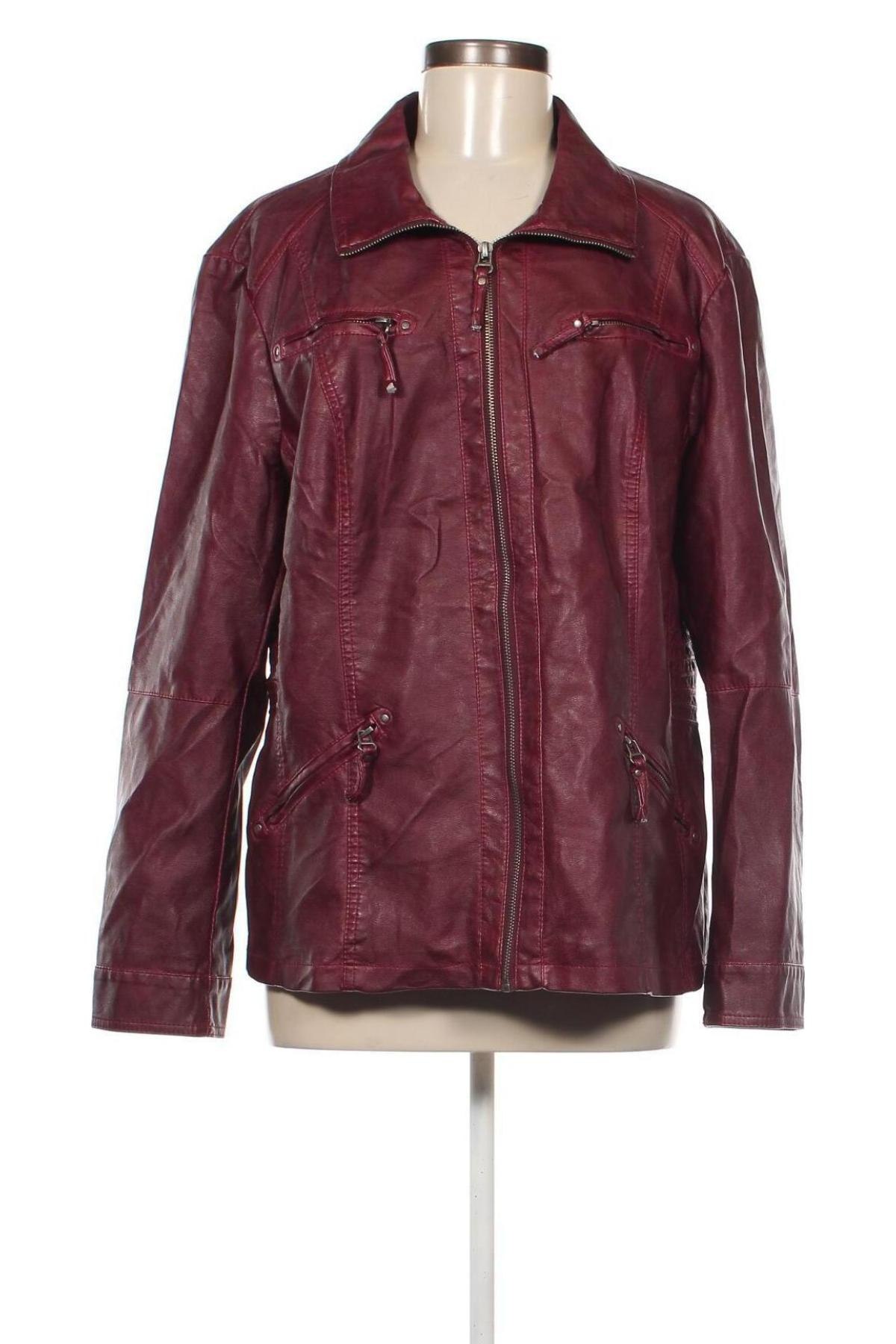 Damen Lederjacke Mainpol, Größe XXL, Farbe Rot, Preis € 34,10