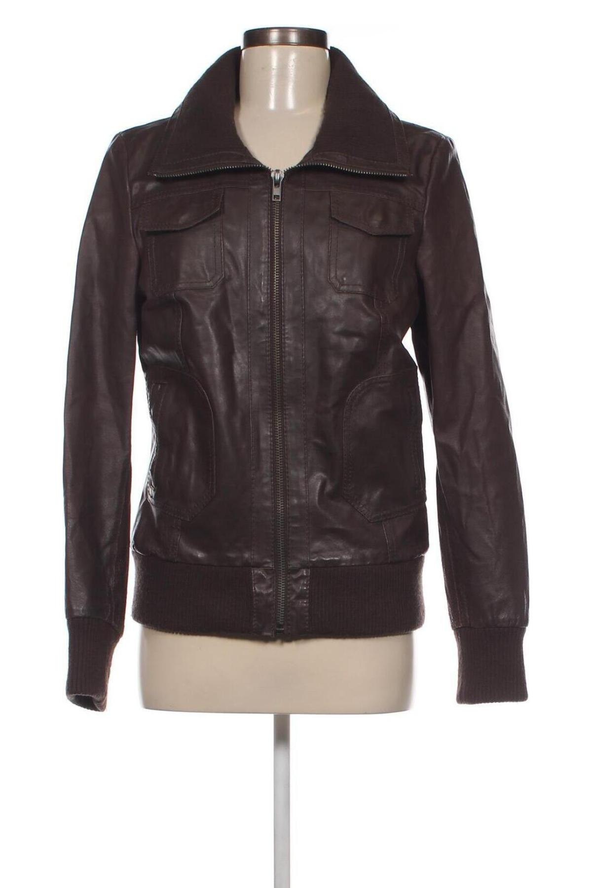 Damen Lederjacke ONLY, Größe L, Farbe Braun, Preis € 40,25