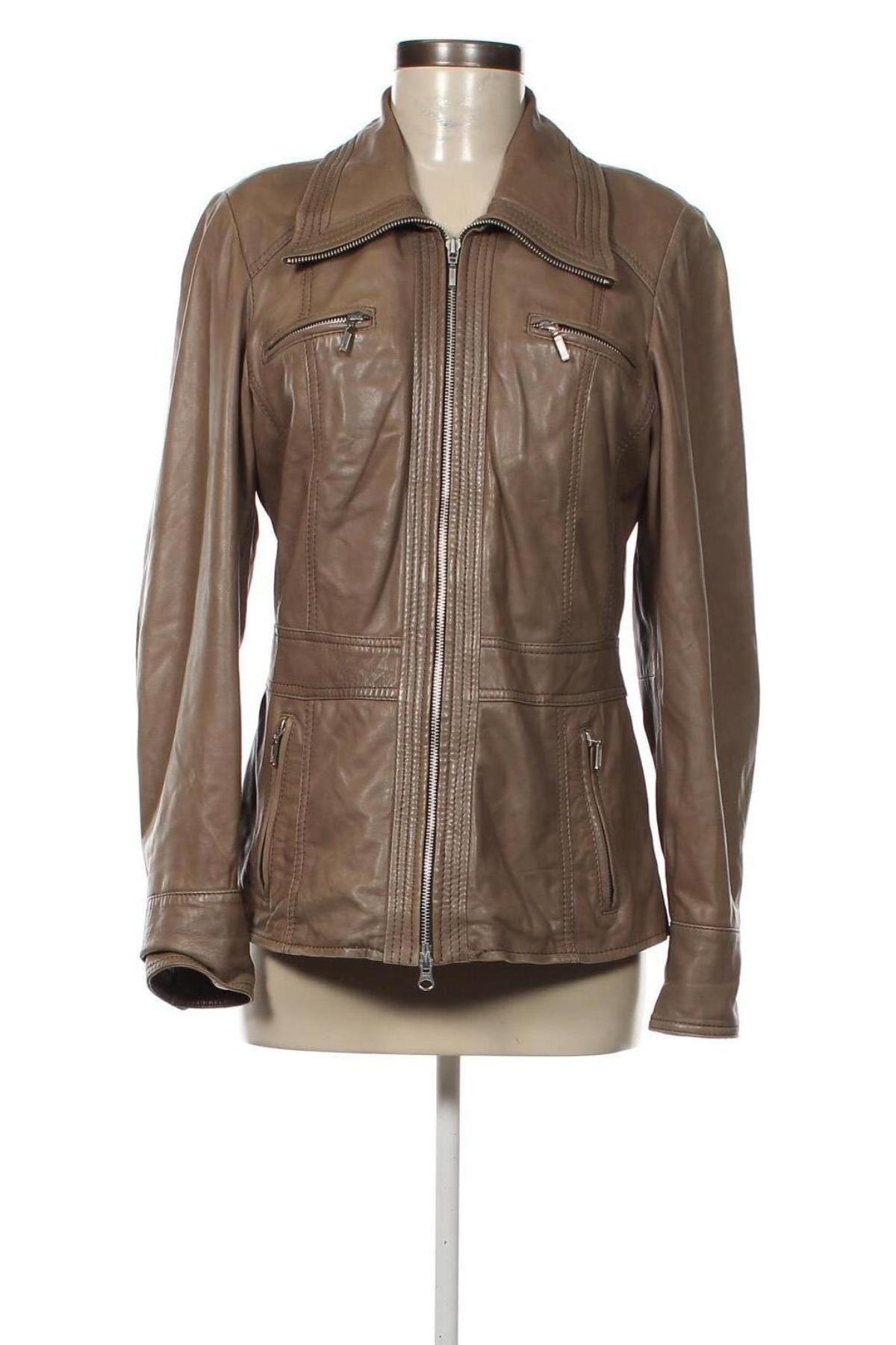 Damen Lederjacke Oakwood, Größe L, Farbe Braun, Preis 70,77 €