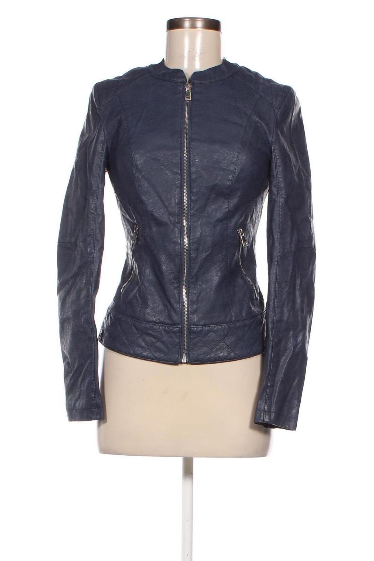 Damen Lederjacke Orsay, Größe XS, Farbe Blau, Preis € 30,69