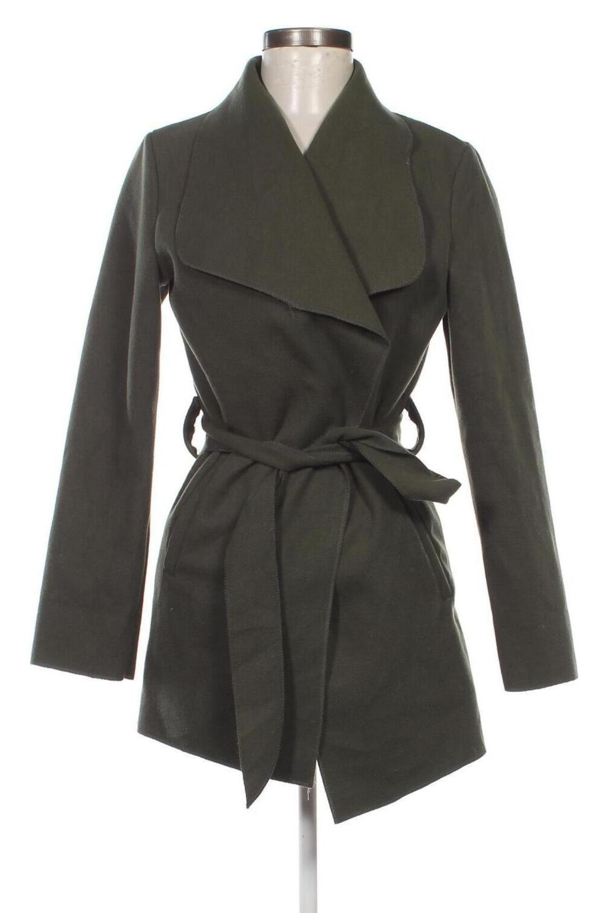 Дамско палто, Размер M, Цвят Зелен, Цена 59,92 лв.