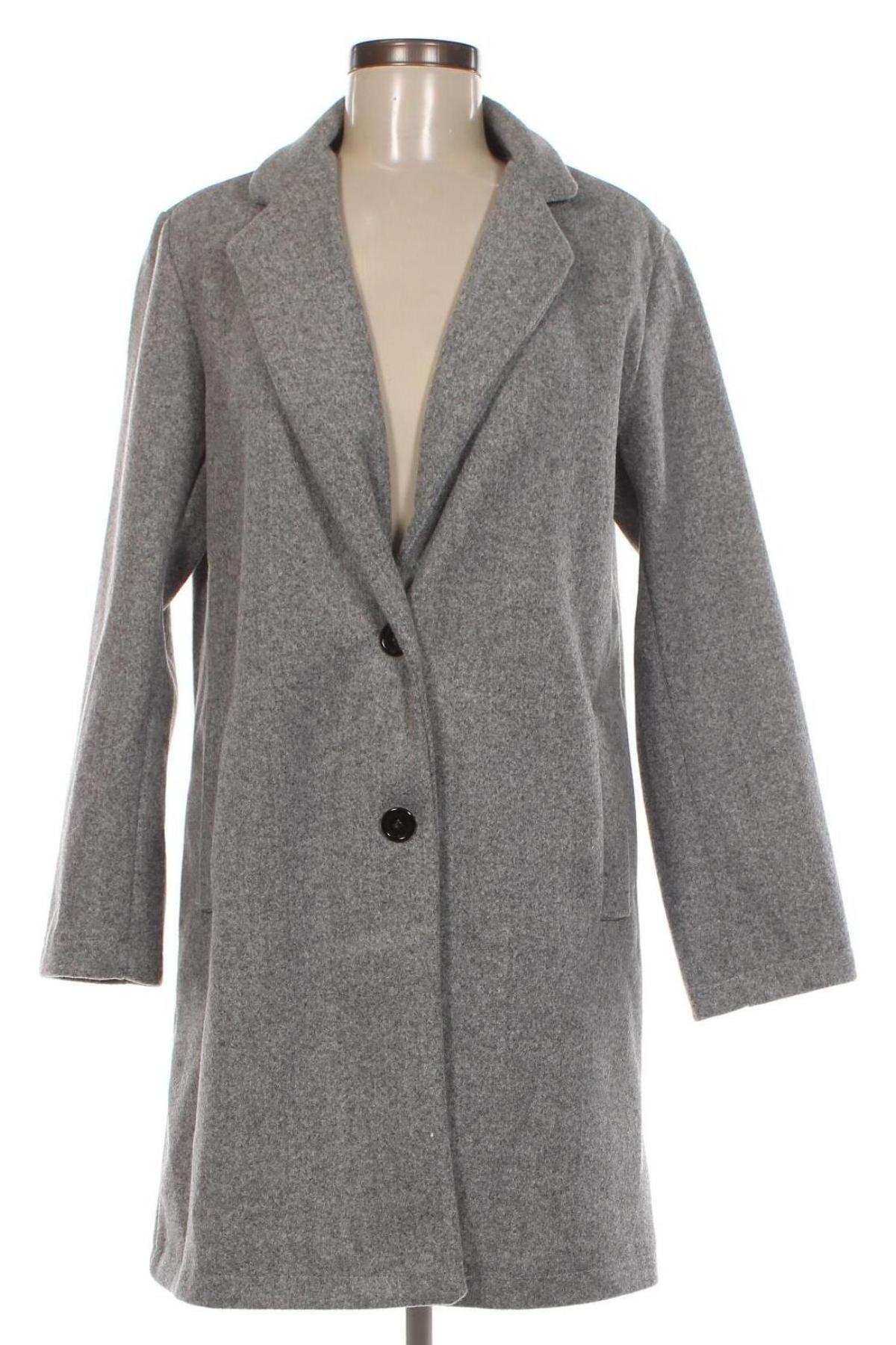 Дамско палто, Размер M, Цвят Сив, Цена 28,80 лв.