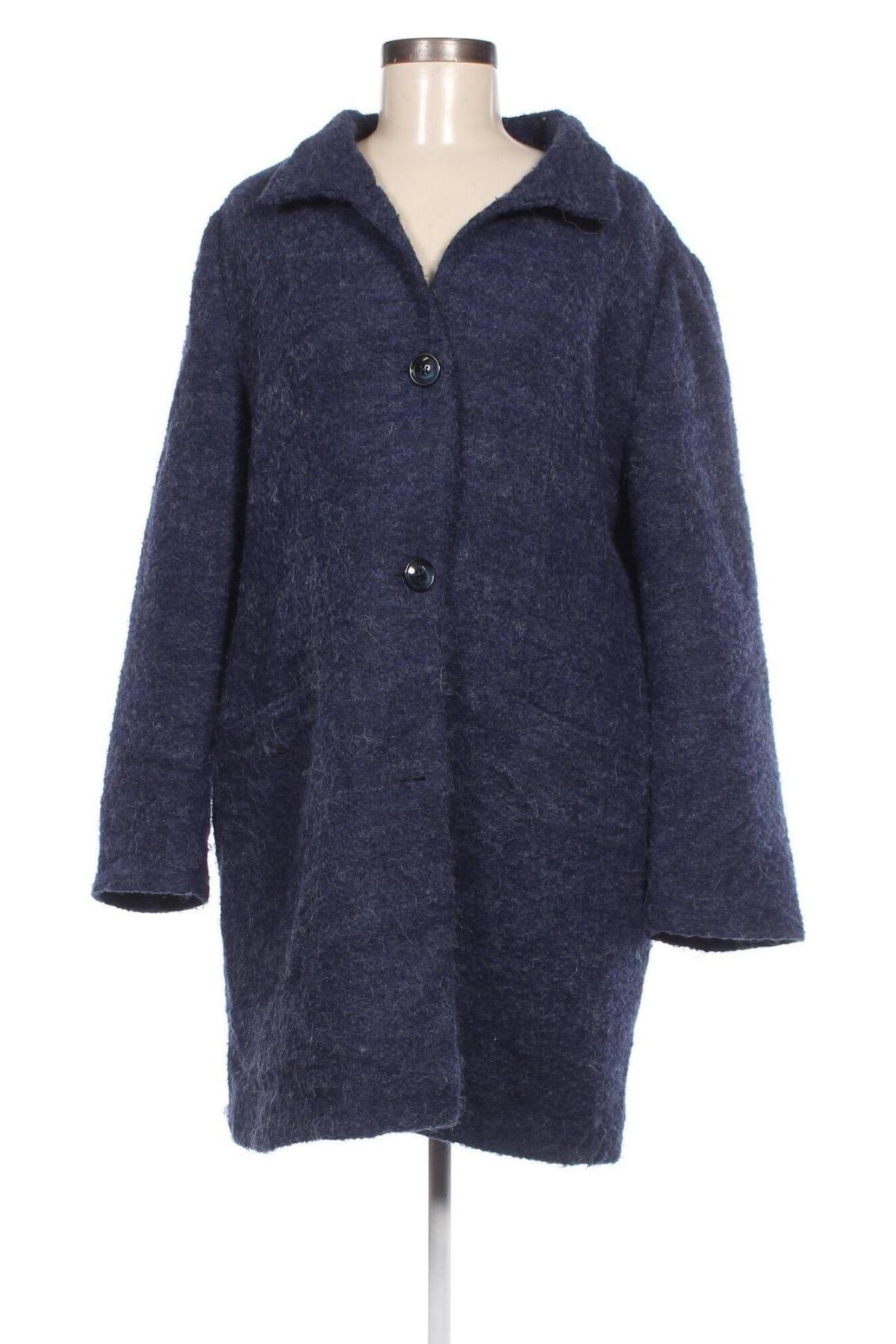Дамско палто, Размер XL, Цвят Син, Цена 66,34 лв.