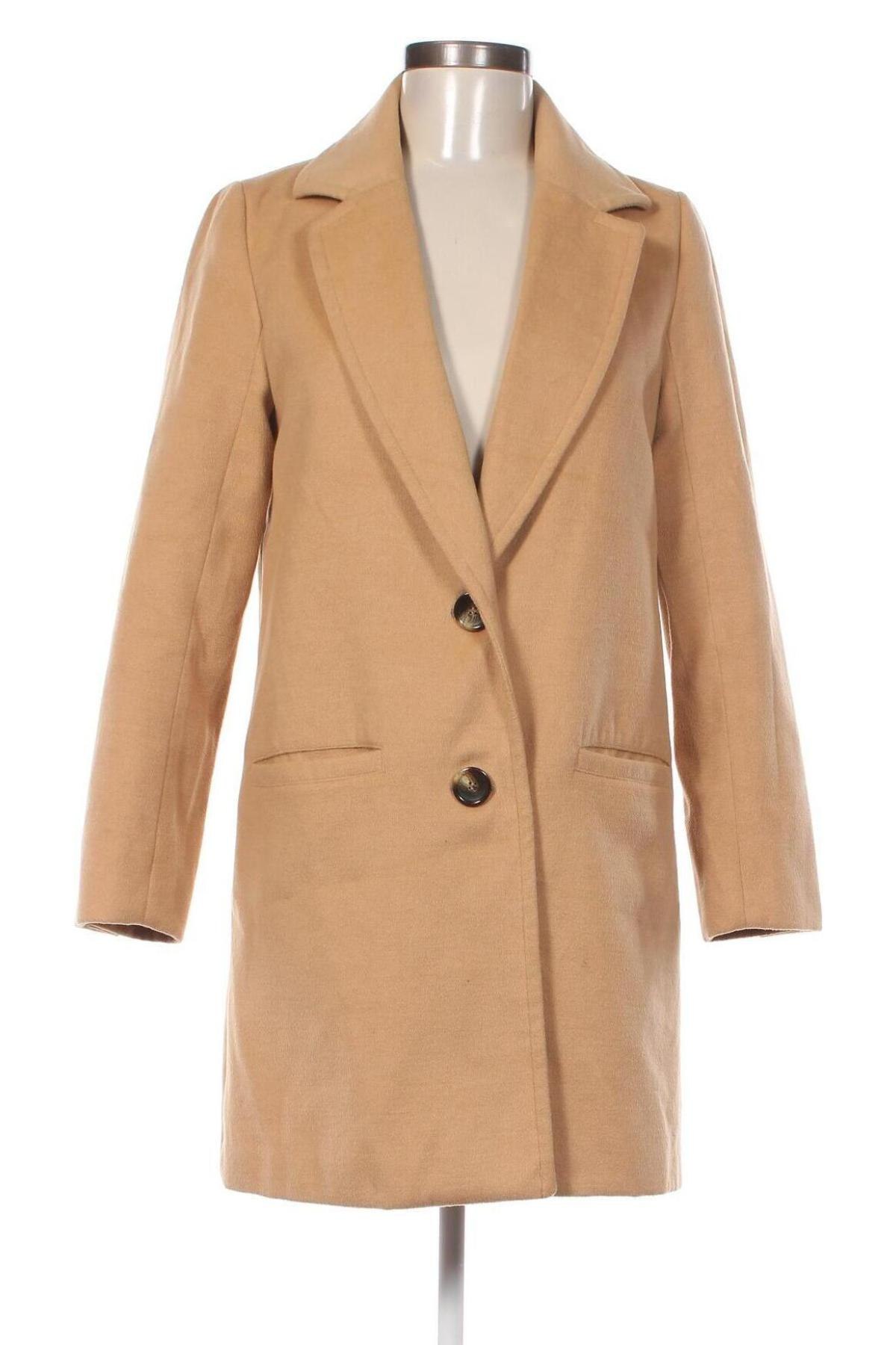Dámsky kabát , Veľkosť M, Farba Béžová, Cena  37,62 €