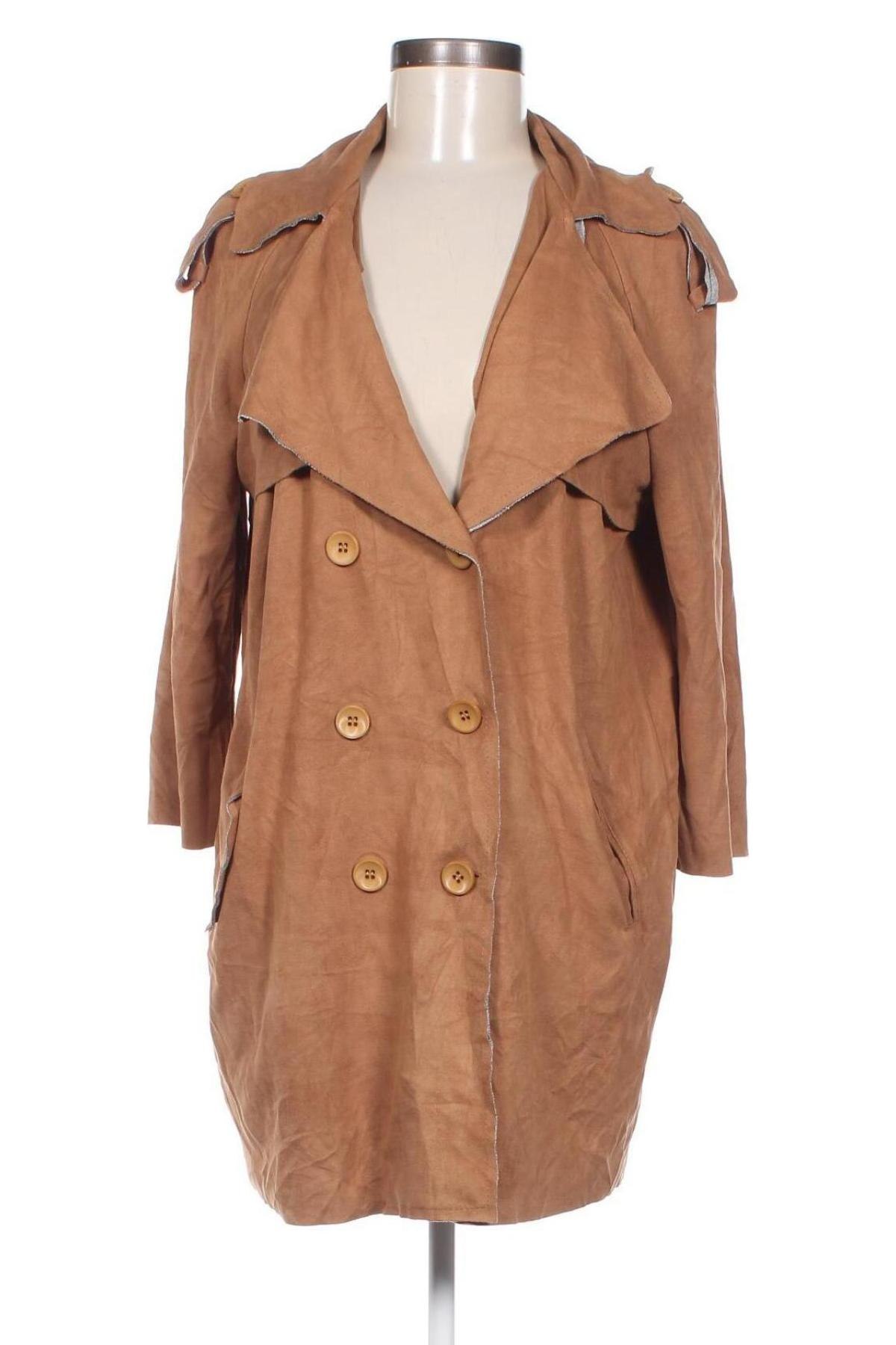 Palton de femei, Mărime M, Culoare Bej, Preț 94,74 Lei