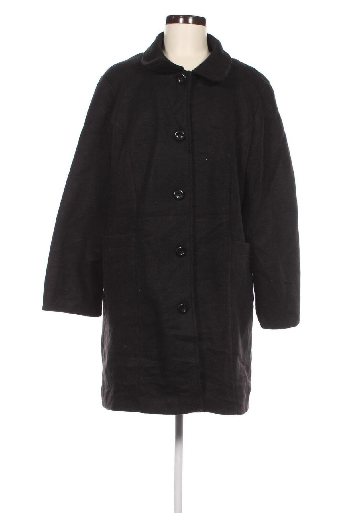 Дамско палто, Размер XL, Цвят Черен, Цена 63,13 лв.