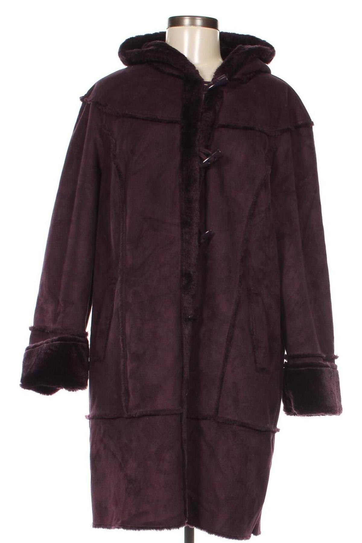 Γυναικείο παλτό, Μέγεθος L, Χρώμα Βιολετί, Τιμή 37,07 €