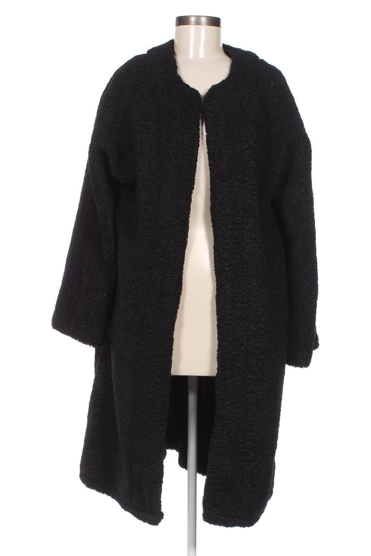 Palton de femei, Mărime L, Culoare Negru, Preț 207,66 Lei