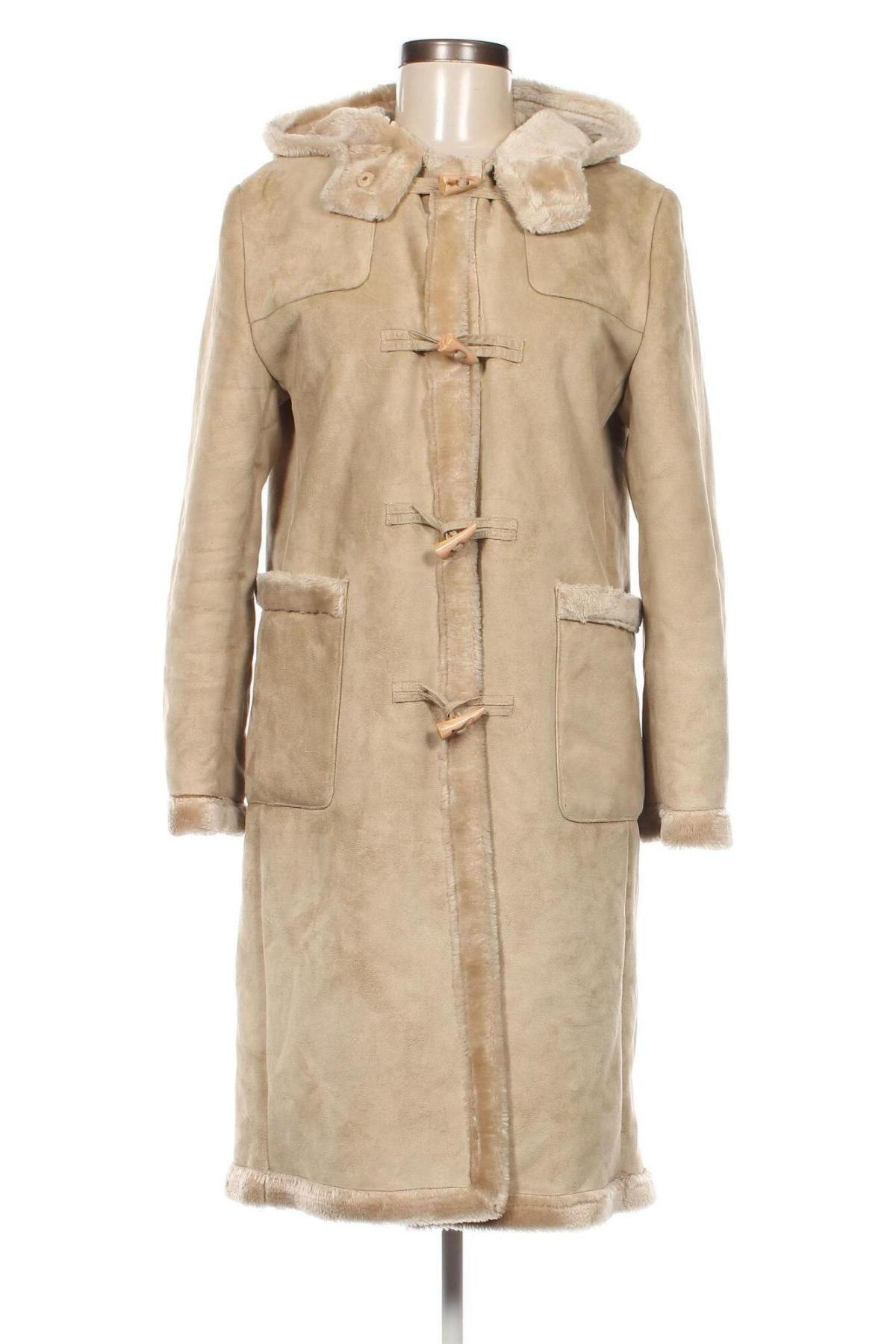 Dámsky kabát , Veľkosť L, Farba Béžová, Cena  35,80 €