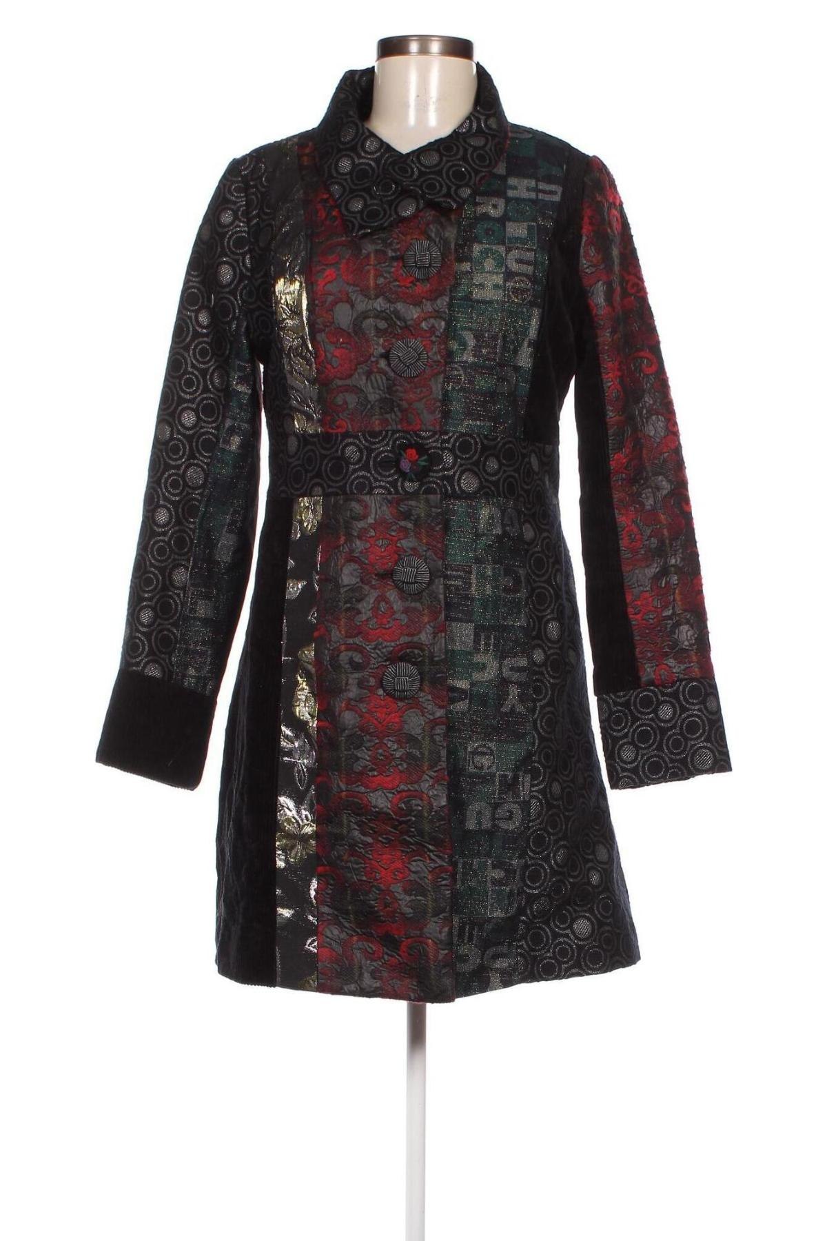 Дамско палто 101 Idees, Размер M, Цвят Многоцветен, Цена 53,50 лв.