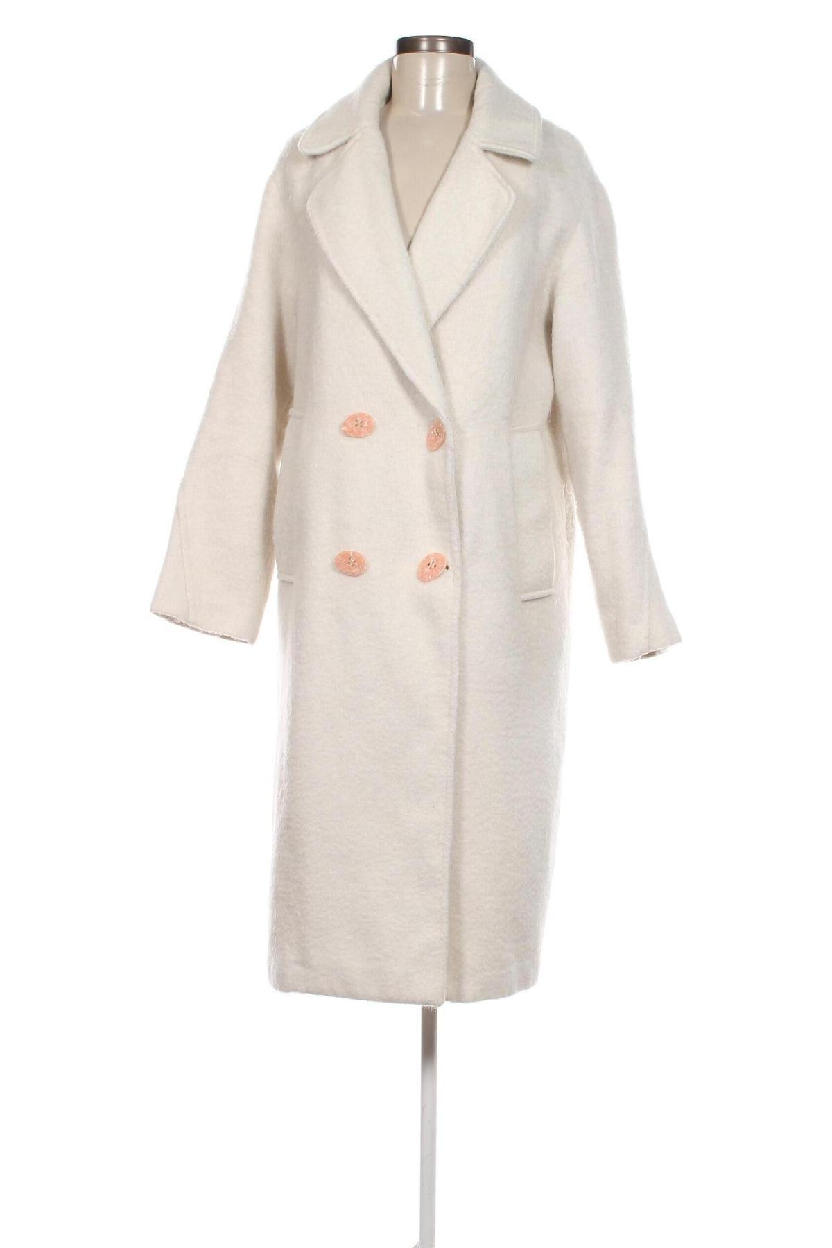 Palton de femei ASOS, Mărime S, Culoare Ecru, Preț 278,06 Lei