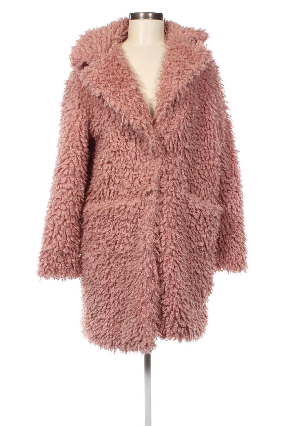 Dámský kabát  Amisu, Velikost M, Barva Růžová, Cena  1 007,00 Kč