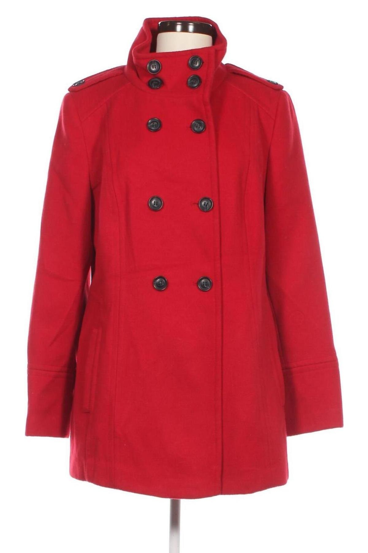Дамско палто Atmosphere, Размер L, Цвят Червен, Цена 59,92 лв.