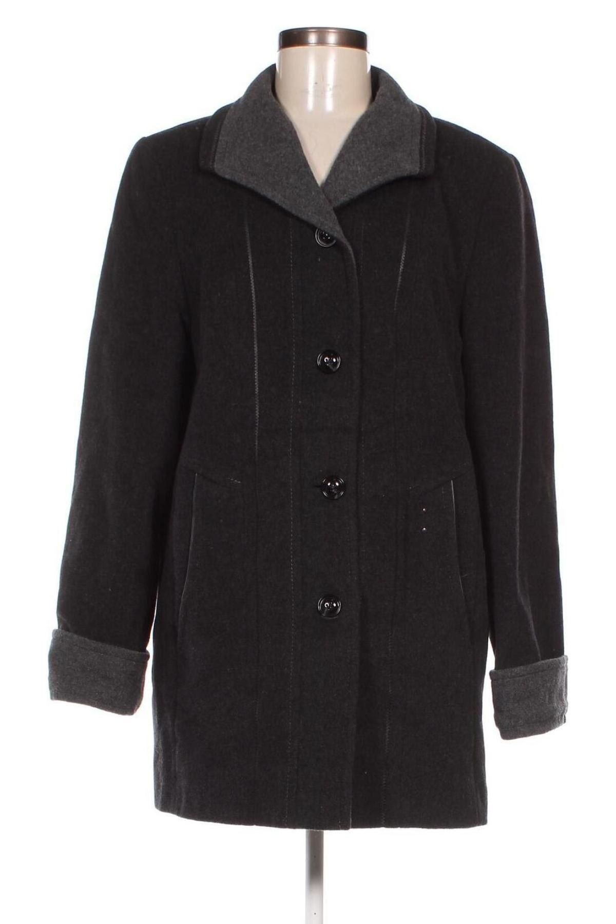 Дамско палто Barbara Lebek, Размер S, Цвят Сив, Цена 103,95 лв.