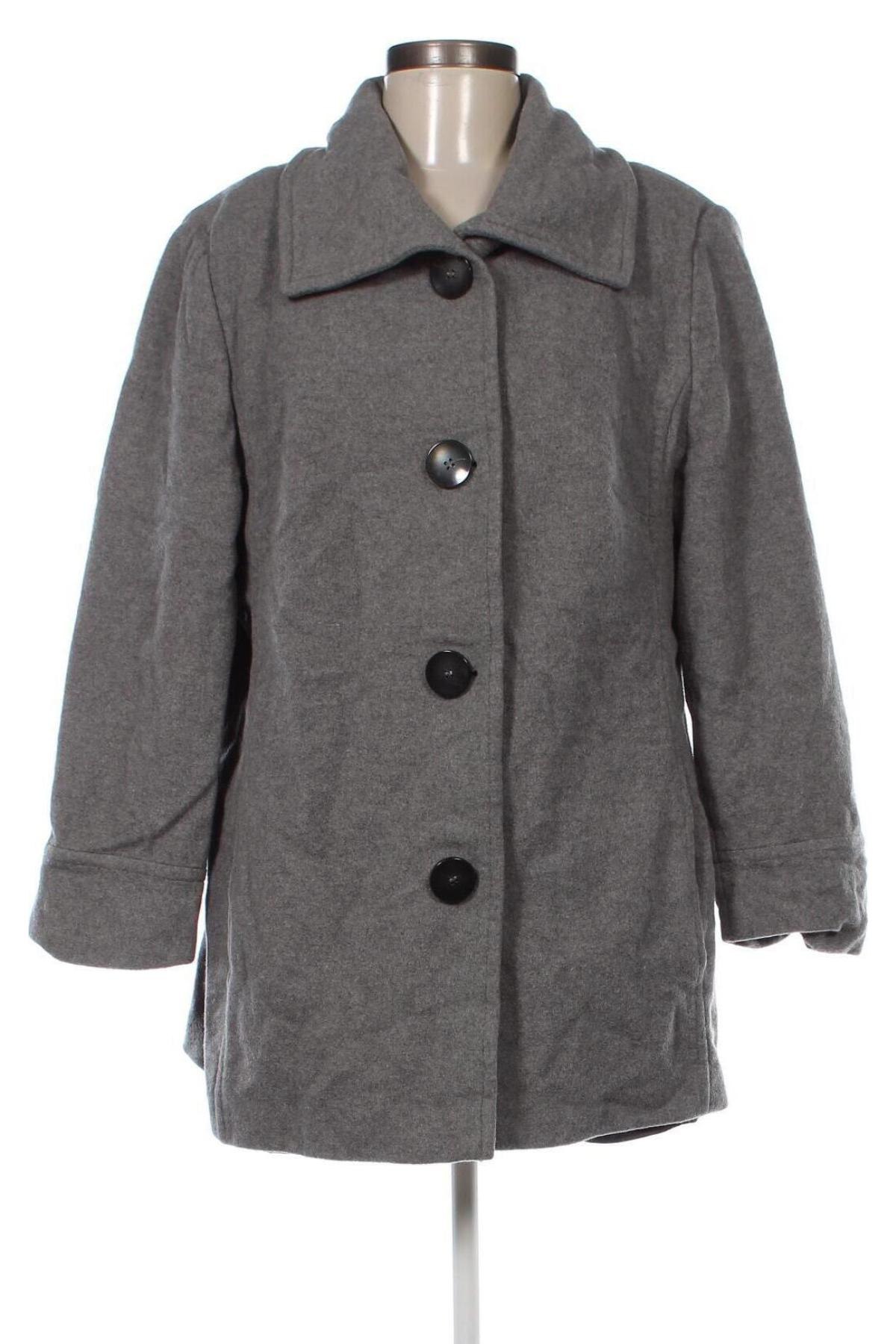 Γυναικείο παλτό Barbara Lebek, Μέγεθος XL, Χρώμα Γκρί, Τιμή 33,03 €