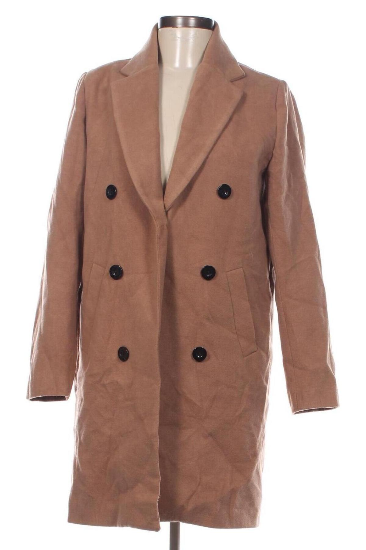 Dámský kabát  Boohoo, Velikost M, Barva Béžová, Cena  1 058,00 Kč