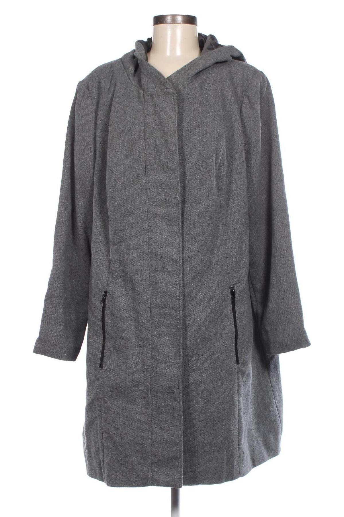 Дамско палто Bpc Bonprix Collection, Размер XXL, Цвят Сив, Цена 64,20 лв.