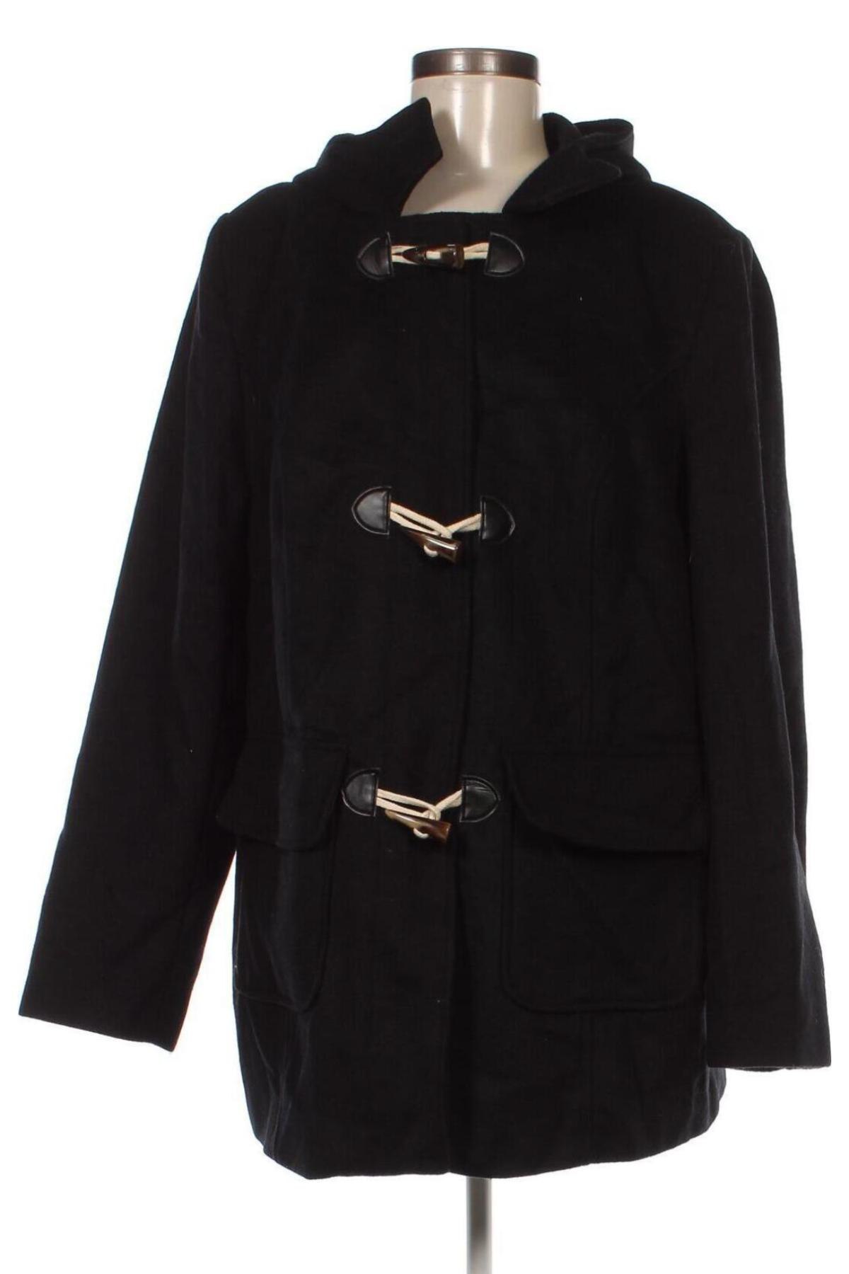Γυναικείο παλτό Bpc Bonprix Collection, Μέγεθος XL, Χρώμα Μαύρο, Τιμή 41,04 €