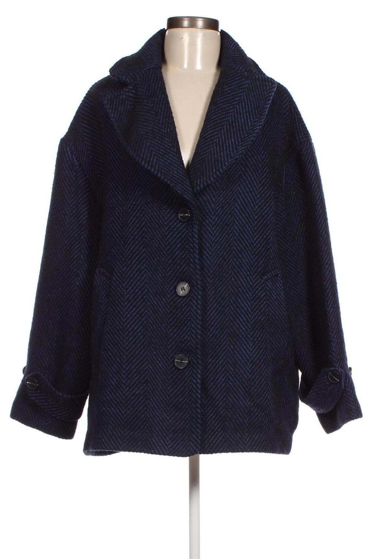 Дамско палто C&A, Размер XL, Цвят Син, Цена 96,32 лв.