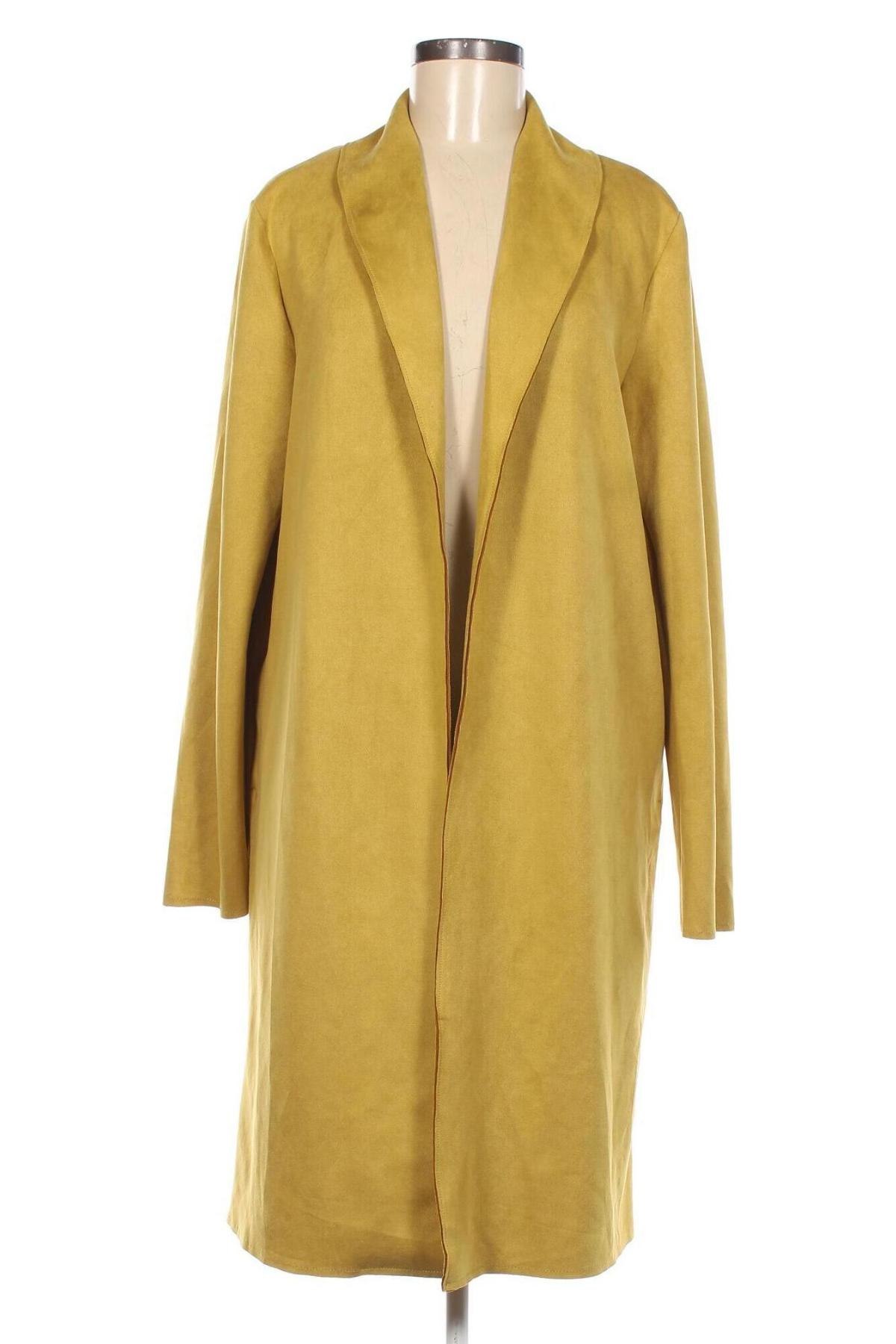 Дамско палто C&A, Размер M, Цвят Зелен, Цена 28,80 лв.
