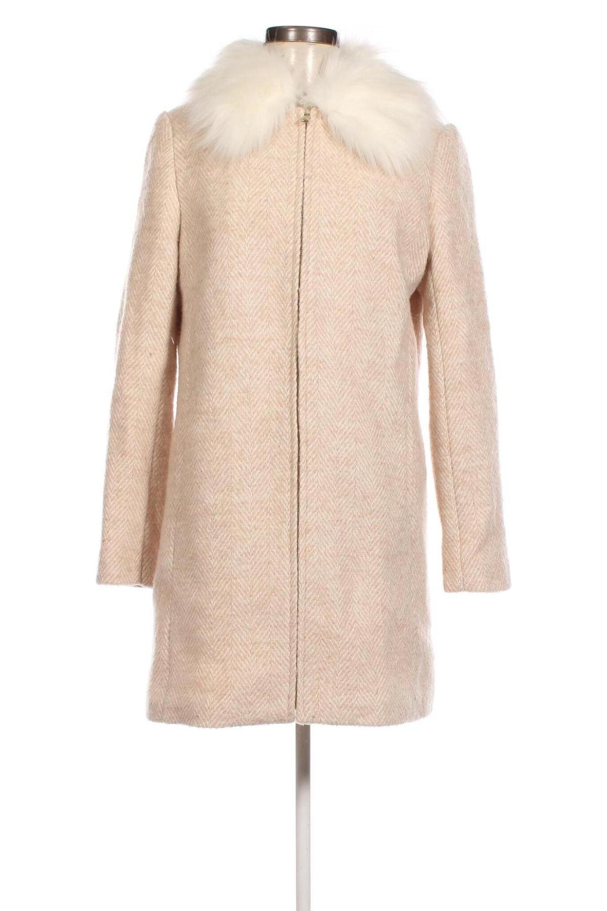 Дамско палто Camaieu, Размер M, Цвят Бежов, Цена 80,23 лв.