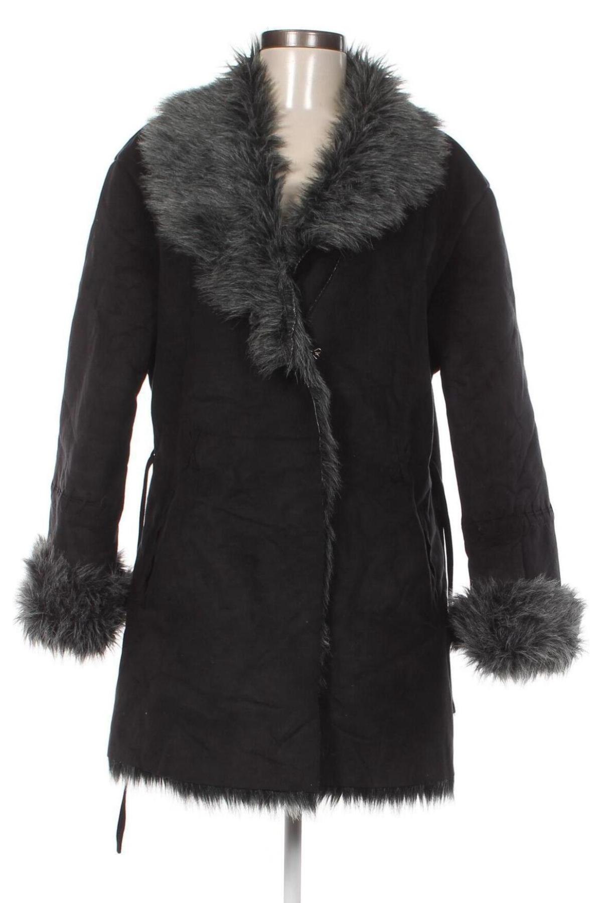 Дамско палто Chanon, Размер M, Цвят Черен, Цена 50,84 лв.