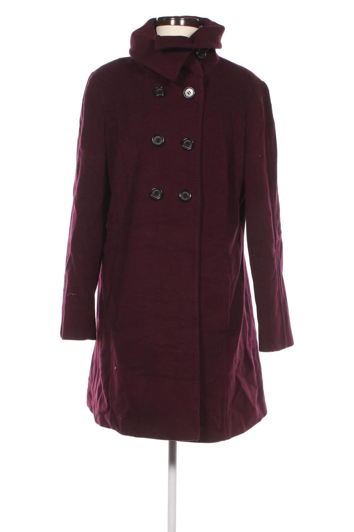 Дамско палто Classic By Michele Boyard, Размер XL, Цвят Лилав, Цена 59,92 лв.