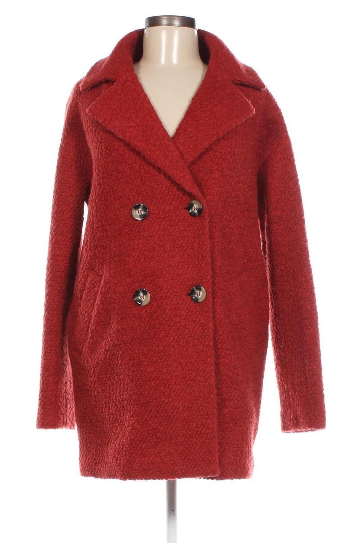 Γυναικείο παλτό Clockhouse, Μέγεθος M, Χρώμα Πορτοκαλί, Τιμή 41,04 €