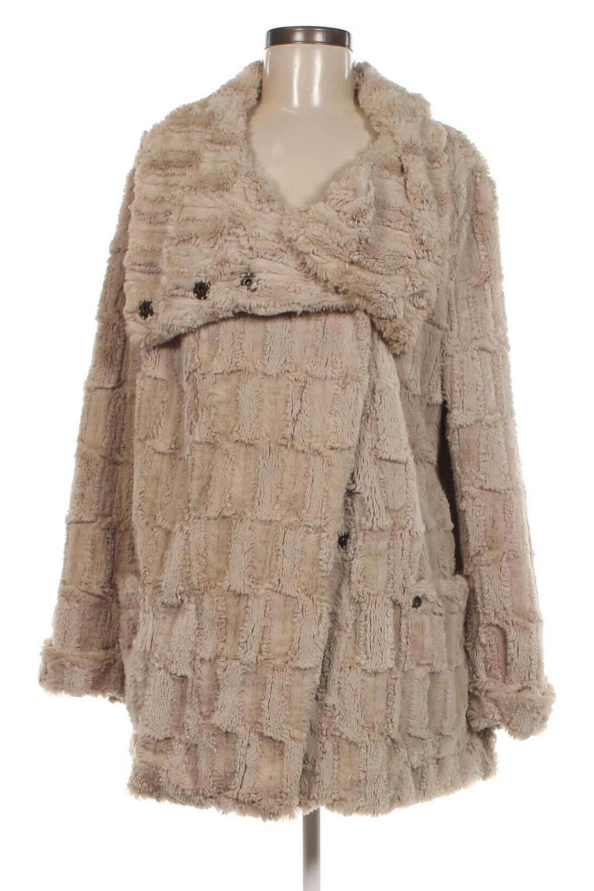 Дамско палто Edc By Esprit, Размер M, Цвят Бежов, Цена 63,24 лв.