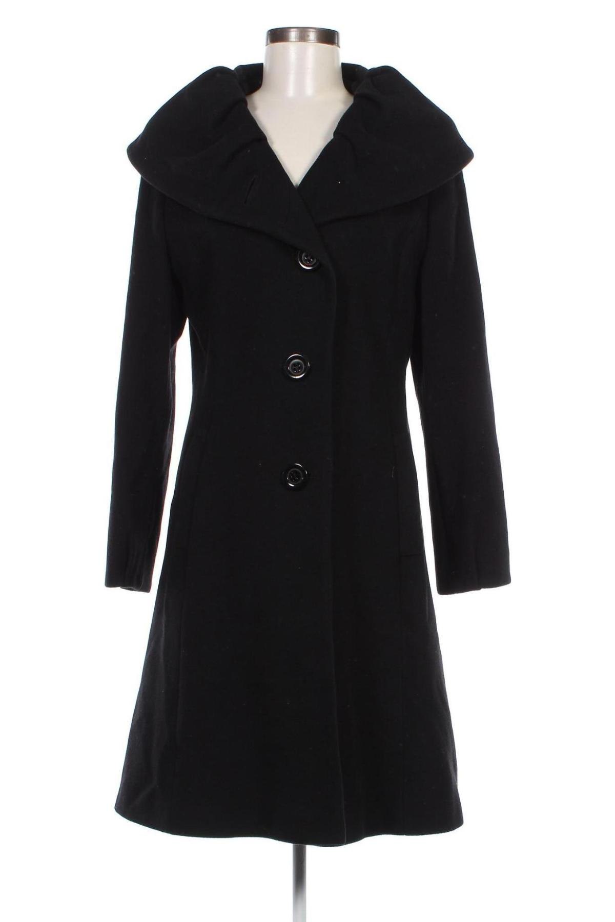 Дамско палто Erich Fend, Размер M, Цвят Черен, Цена 87,10 лв.