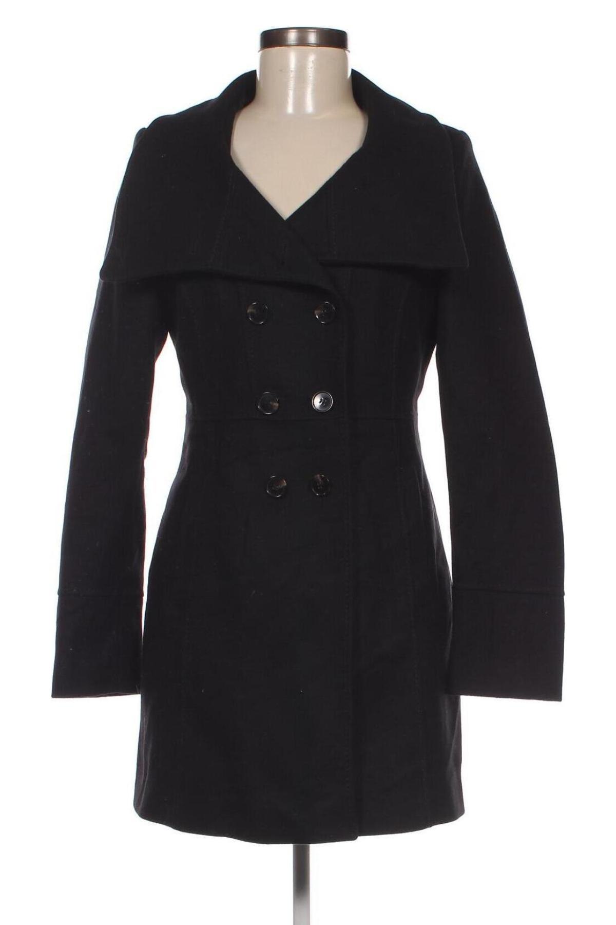 Γυναικείο παλτό Esprit, Μέγεθος XS, Χρώμα Μαύρο, Τιμή 29,26 €