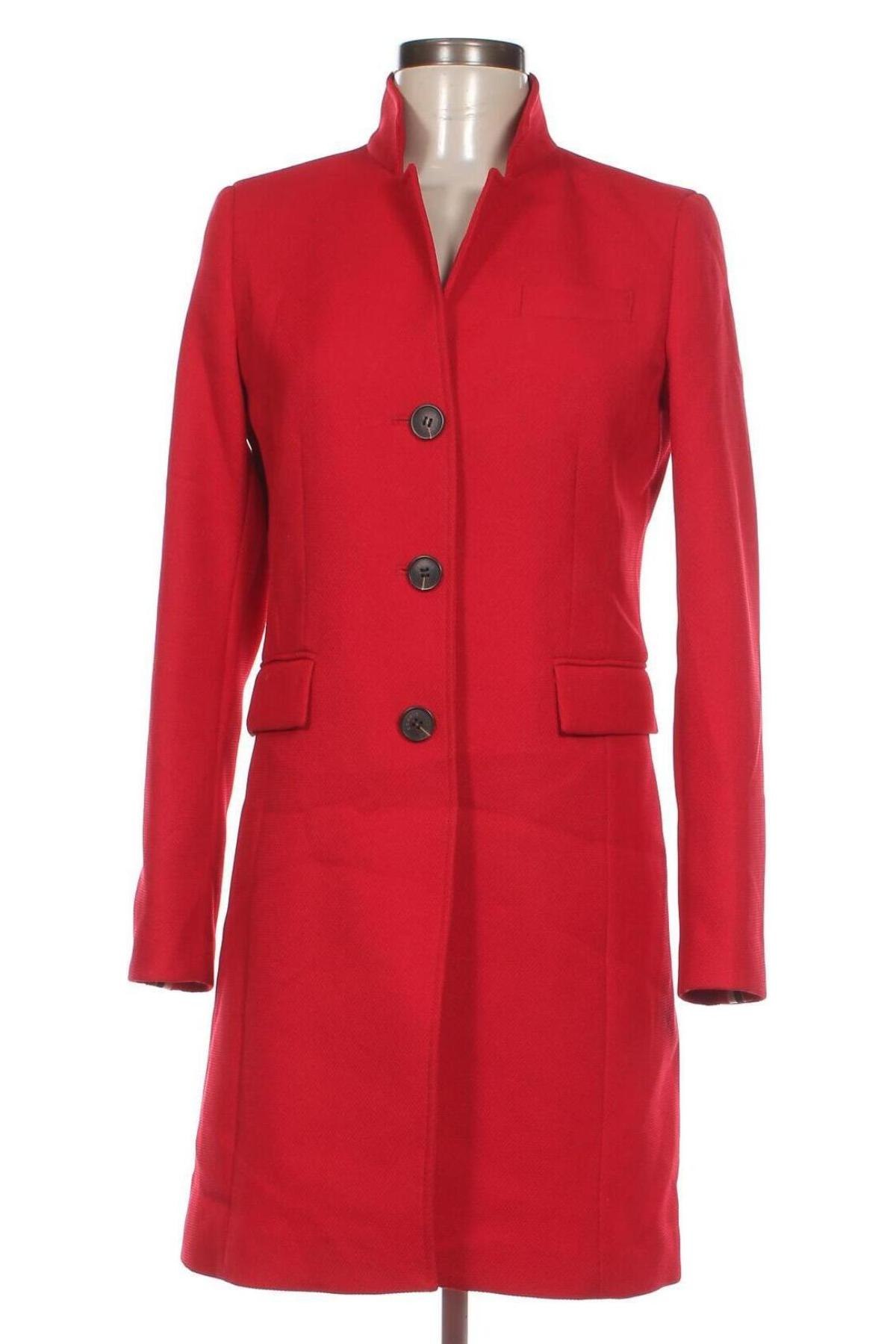 Γυναικείο παλτό Esprit, Μέγεθος XS, Χρώμα Κόκκινο, Τιμή 22,82 €