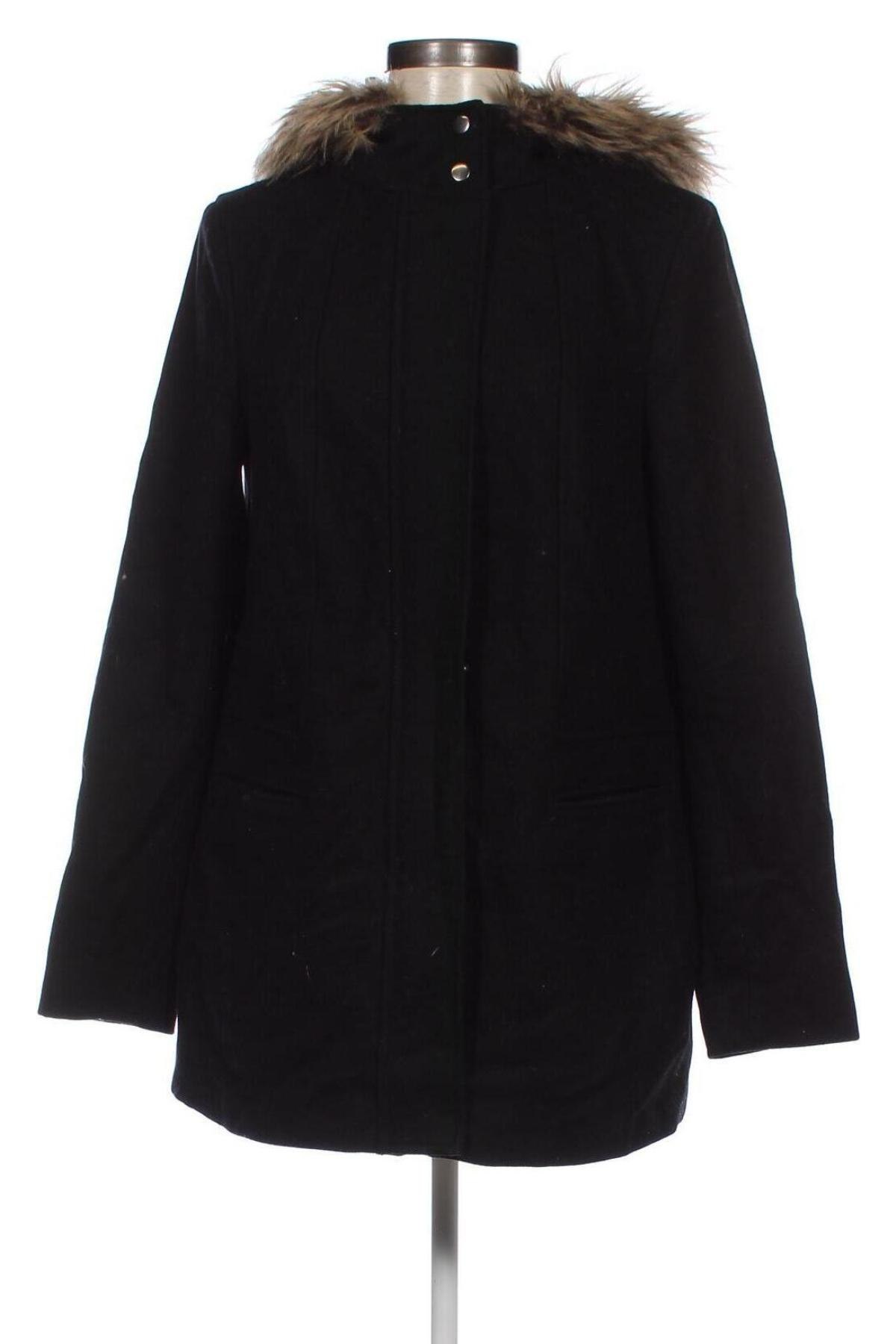Palton de femei Etam, Mărime M, Culoare Negru, Preț 151,38 Lei