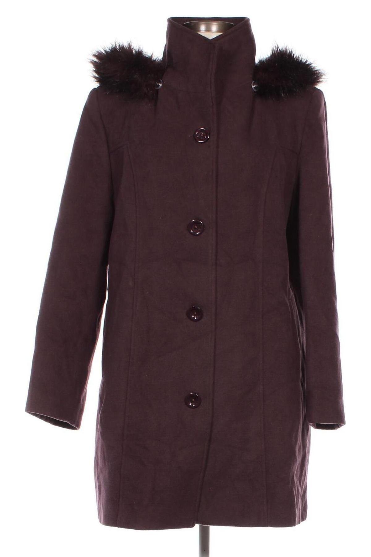 Дамско палто Gabriella, Размер L, Цвят Лилав, Цена 59,92 лв.