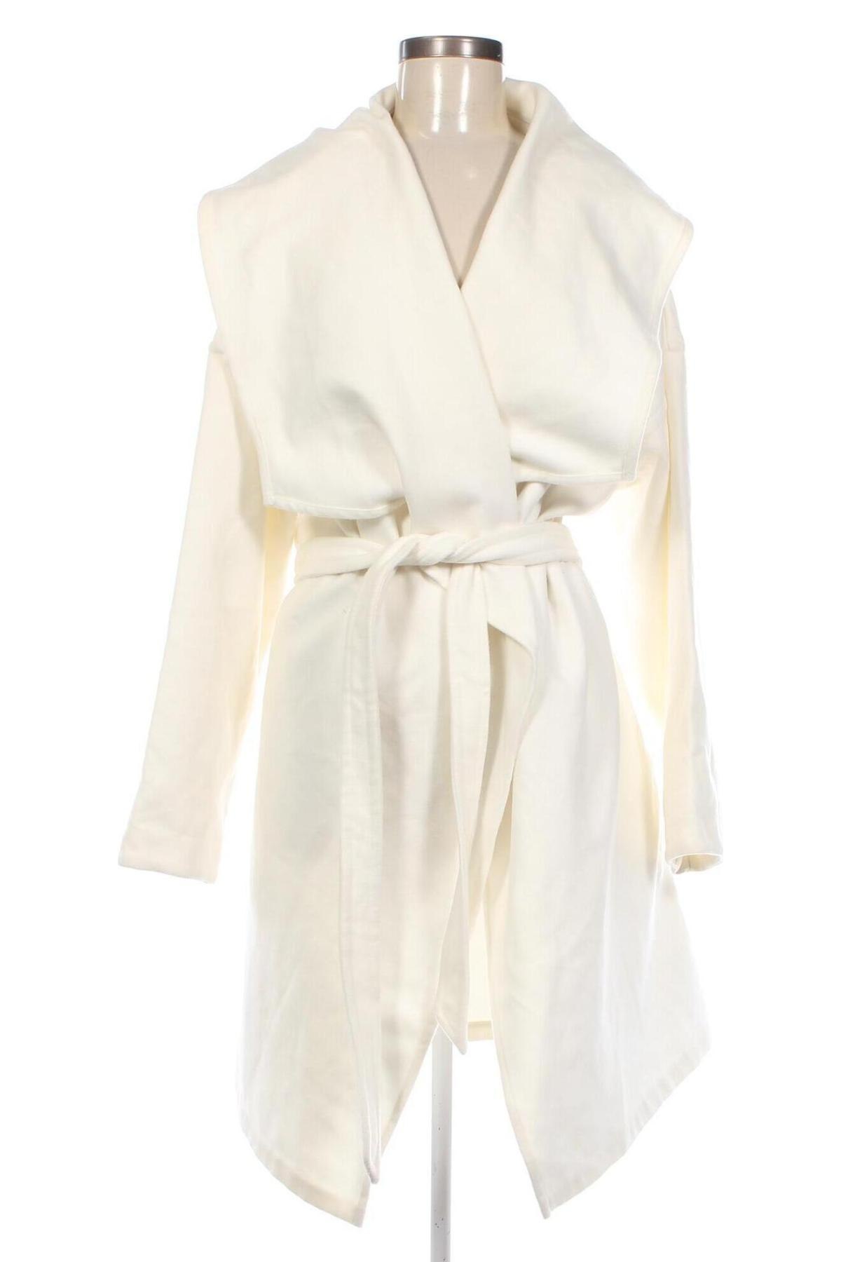 Γυναικείο παλτό H&M, Μέγεθος L, Χρώμα Εκρού, Τιμή 45,52 €