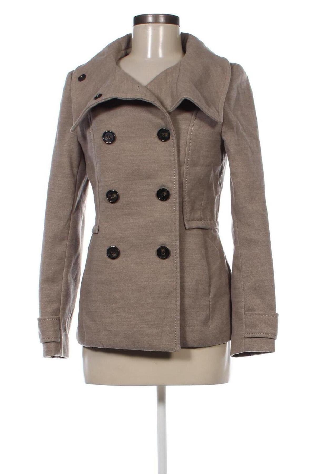 Γυναικείο παλτό H&M, Μέγεθος S, Χρώμα  Μπέζ, Τιμή 26,48 €