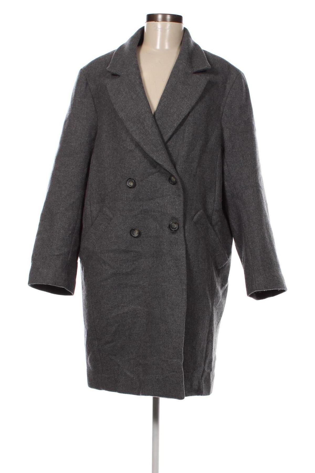Γυναικείο παλτό H&M, Μέγεθος L, Χρώμα Γκρί, Τιμή 39,05 €